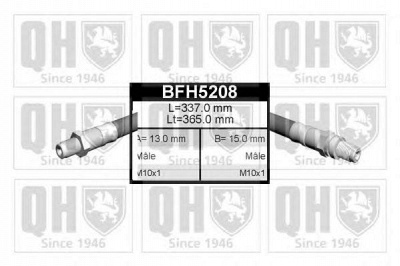 QUINTON HAZELL bfh5208 -  Тормозной шланг